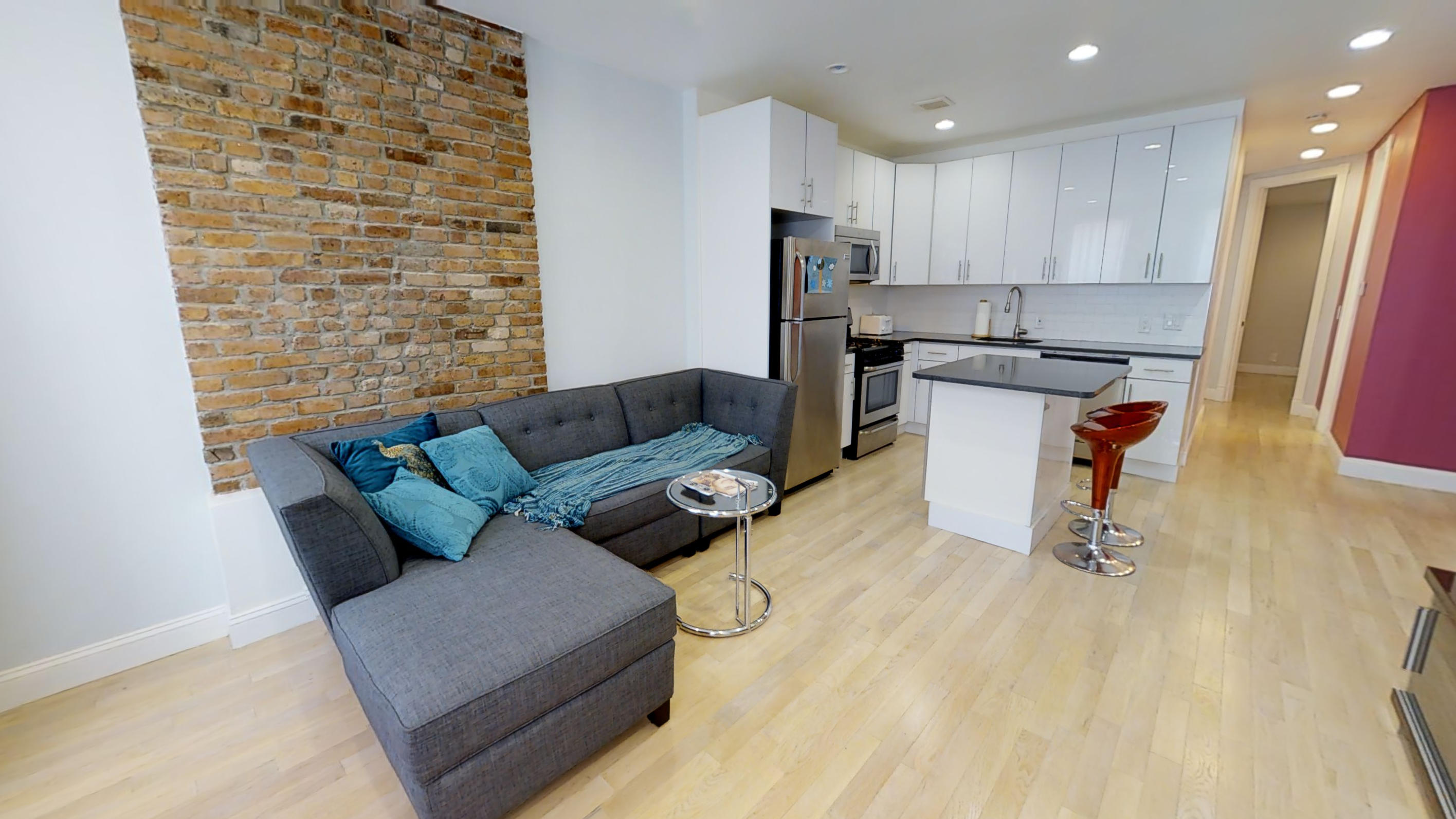 Renovated Legal 2 Family Brick Townhouse Ocean Hill, Brooklyn